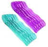 purple and teal