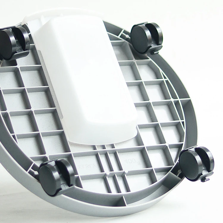 Полипропиленовый пластиковый подставка для растений с колесами, для улицы, для помещений, подставка для растений, тележка, большой подставка для кастрюль