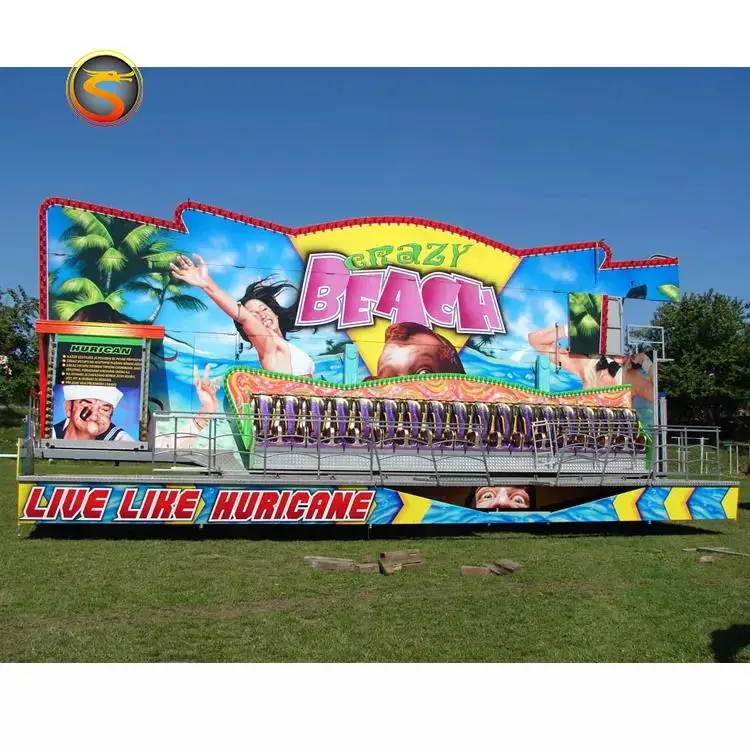 Manege Forain Crazy Wave Ride for Sale - Customizable Amusement