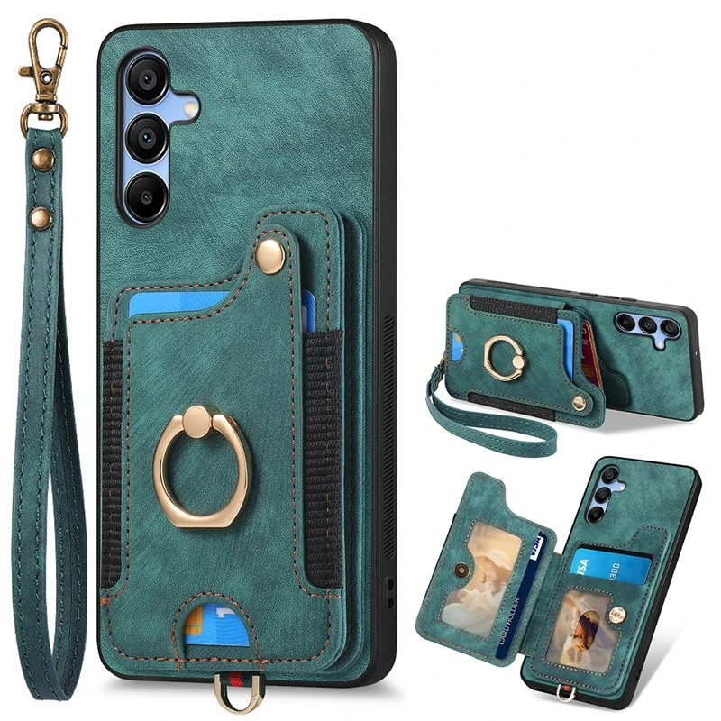 Credit Card Holder Galaxy A51 5g Accessories Phone Case For