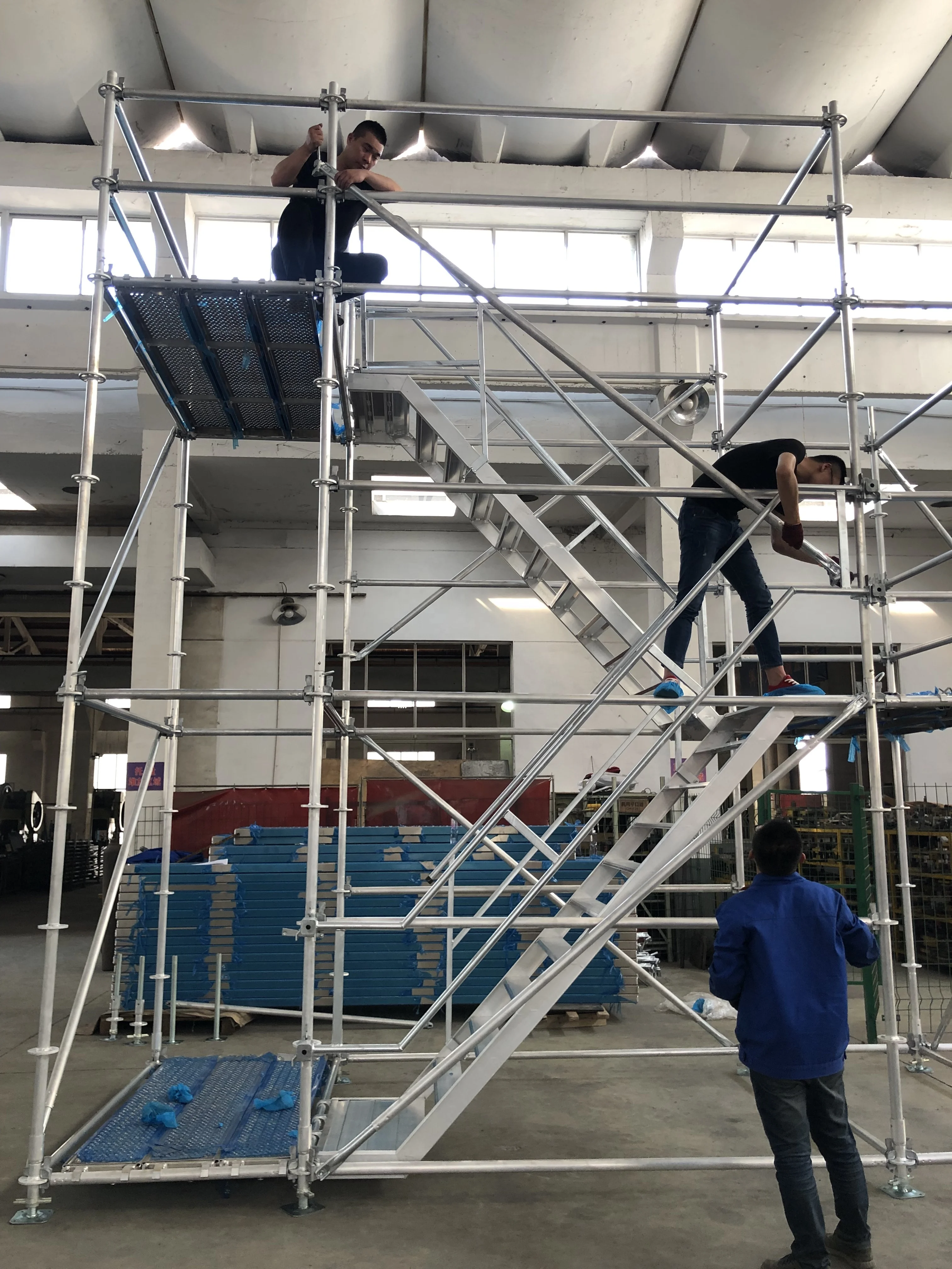 Aluminium Ringlock Scaffolding System for Aerial Work
