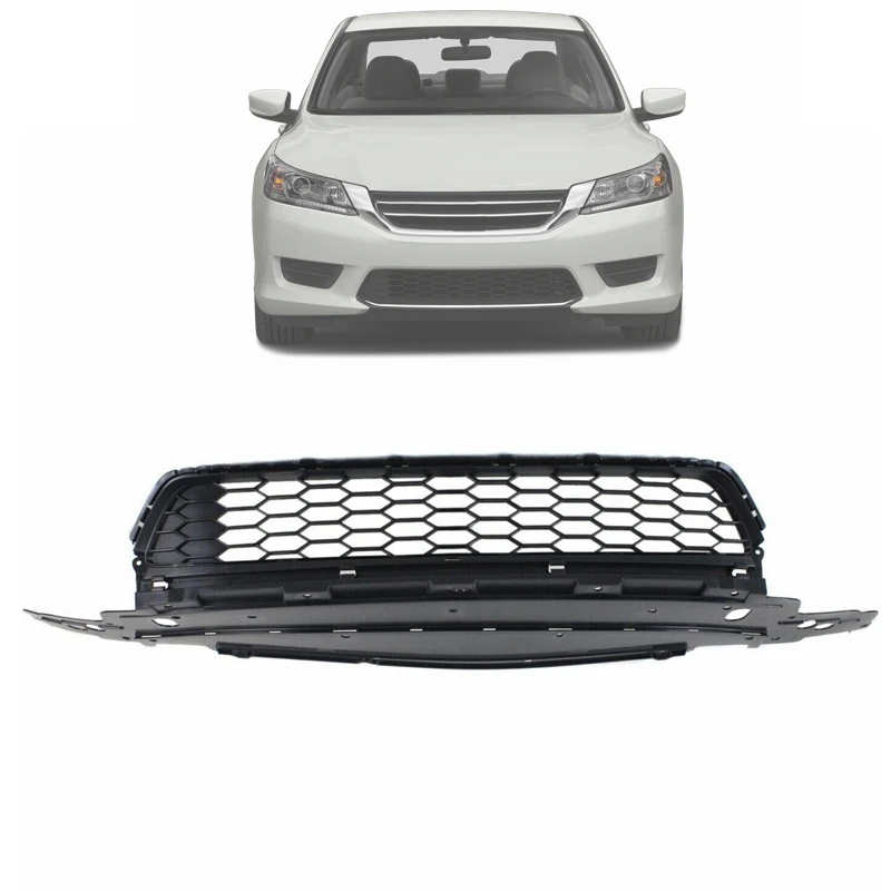 auto parts front bumper cover lower grille assembly for honda accord 2013 2014 2015 sedan