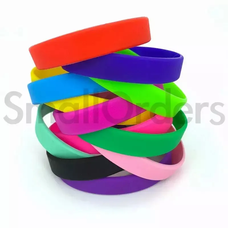 Wholesale advertising gifts custom logo bracciali silicone bracciale promotional rubber wristbands bracelet