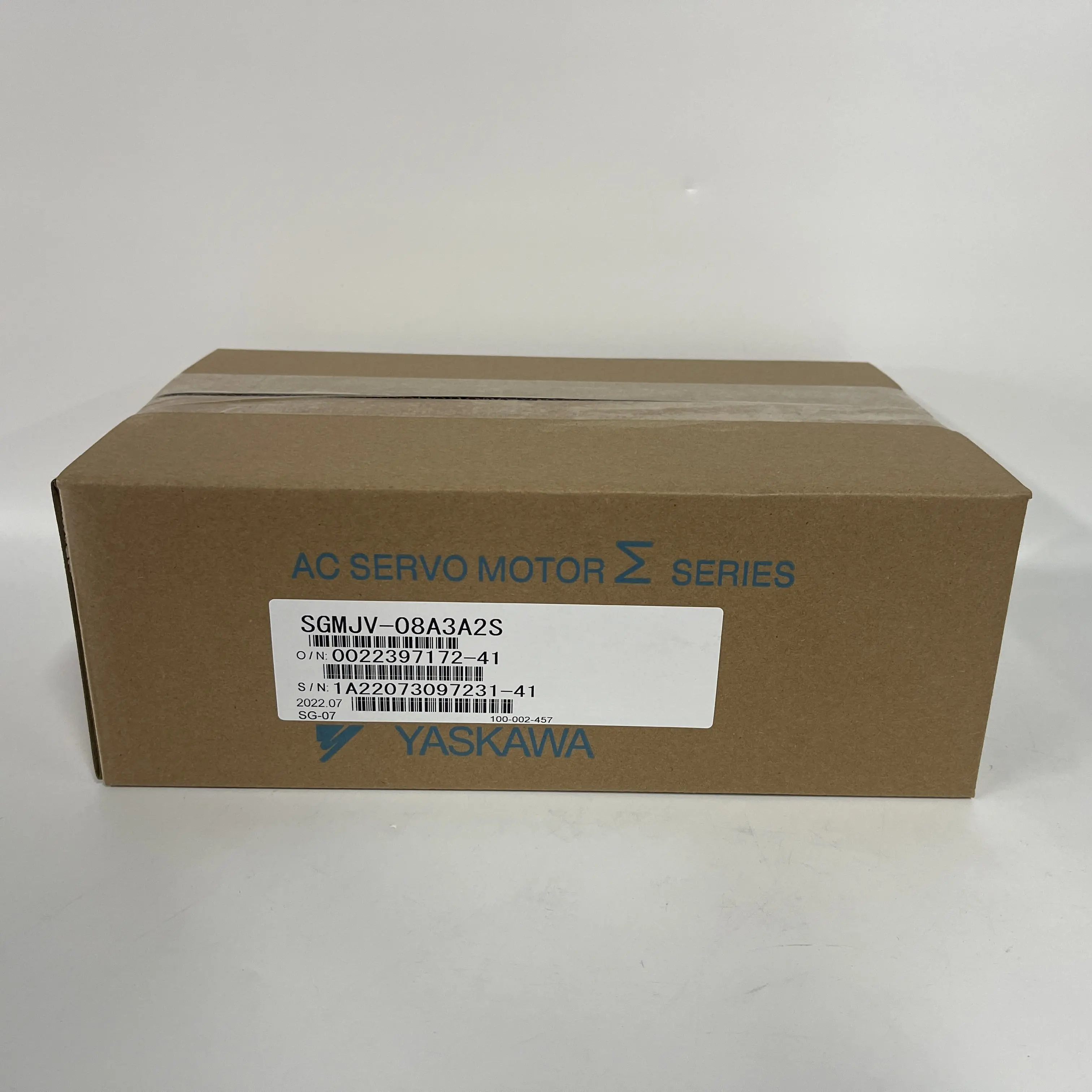 Yaskawa AC Servo Motor SGMJV-08A3A2S Yaskawa AC Servo Motor SGMJV-08A3A2S