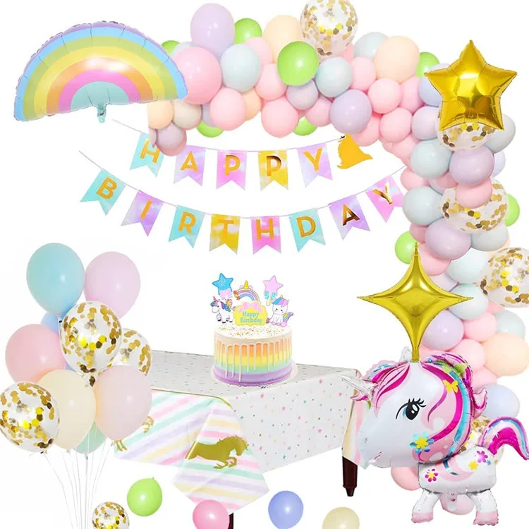 Offre Speciale Diy Pastel Licorne Ballon Guirlande Et Arc Kit D Anniversaire Decorations Pour Les Filles Arc En Partie Fournitures Buy Pastel Licorne Ballon Guirlande Et Arc Kit Decorations D Anniversaire Pour Les Filles Arc En Partie Fournitures