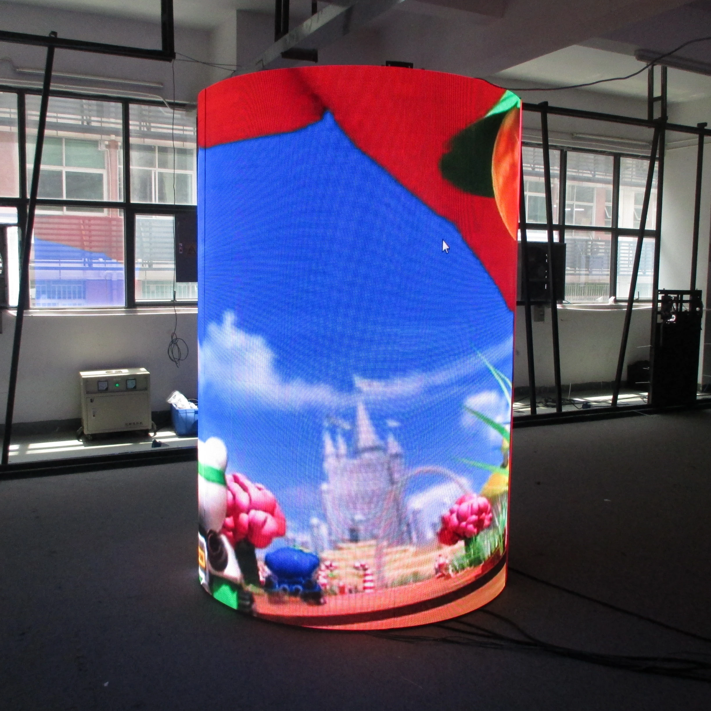 Led Soft Panel Flexible Screen Technology Soft Rollable Display High Definition Led