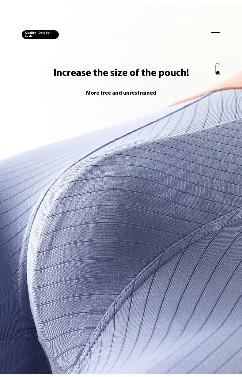 New Arrival Men's Underwear Breathable  Antibacterial Cotton Men's Boxer Briefs Cotton Men's Underpants Custom OEM Supplier