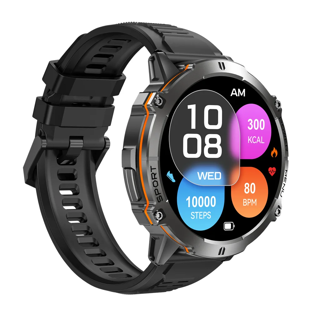 ai出品 2025メンズX3スマートウォッチ1.73インチ頑丈AMOLEDディスプレイ大画面