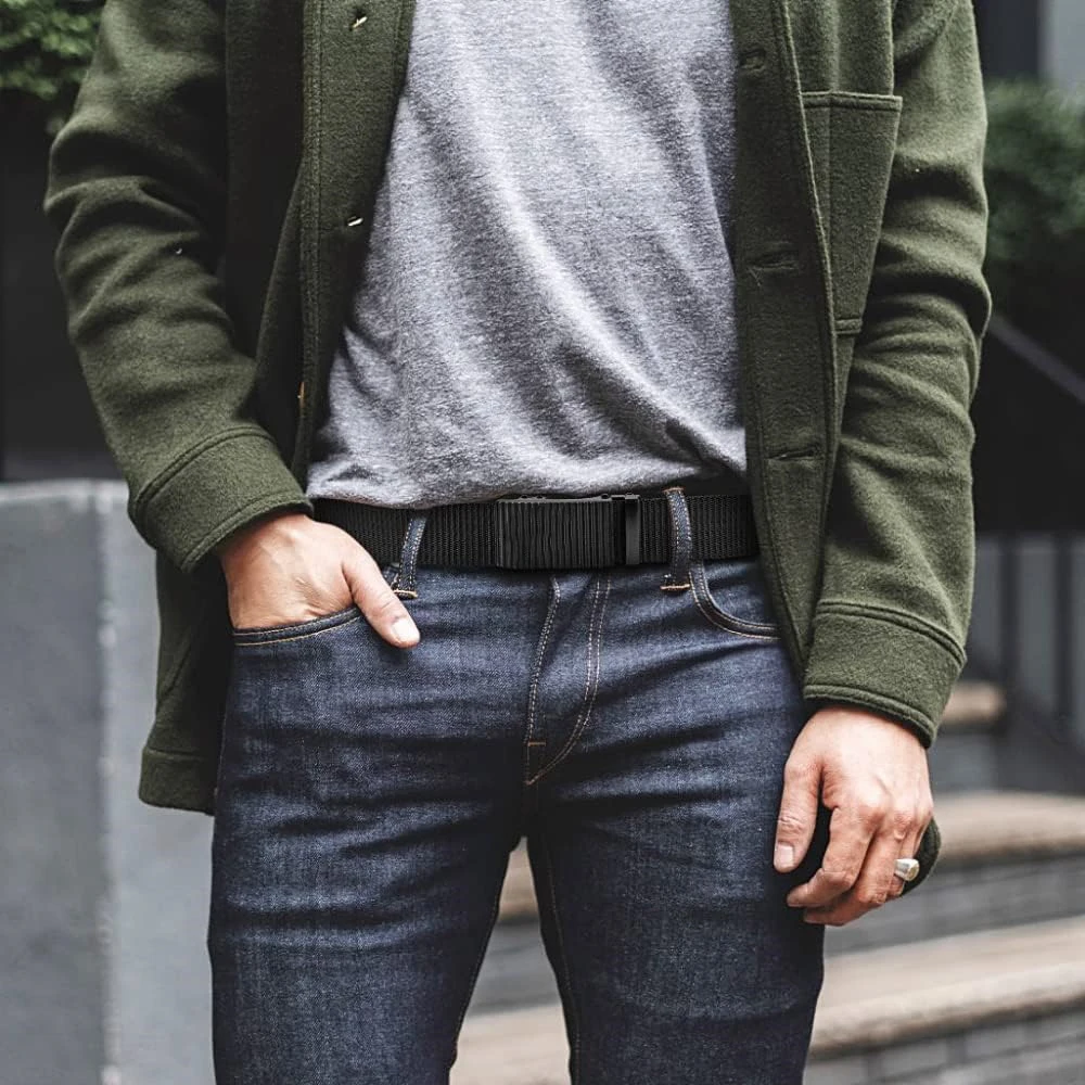 Adjustable Tactical Multifunctional Wear-resistant Belt Heavy Duty Nylon Ratchet Automatic Buckle Adjustable Belt