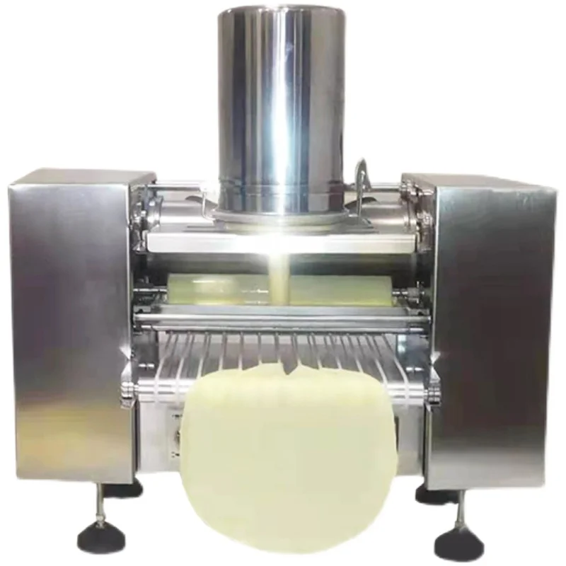 Commercial mini mille crepe cake machine automatique automatic thousand layer cake pancake skin board crepe maker making machine