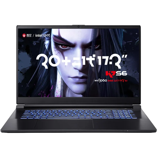 WOOKING S6 16-Inch 14th Generation Core i9HX RTX4060/4070 AIPC Laptop with Student Design for Business & Gaming