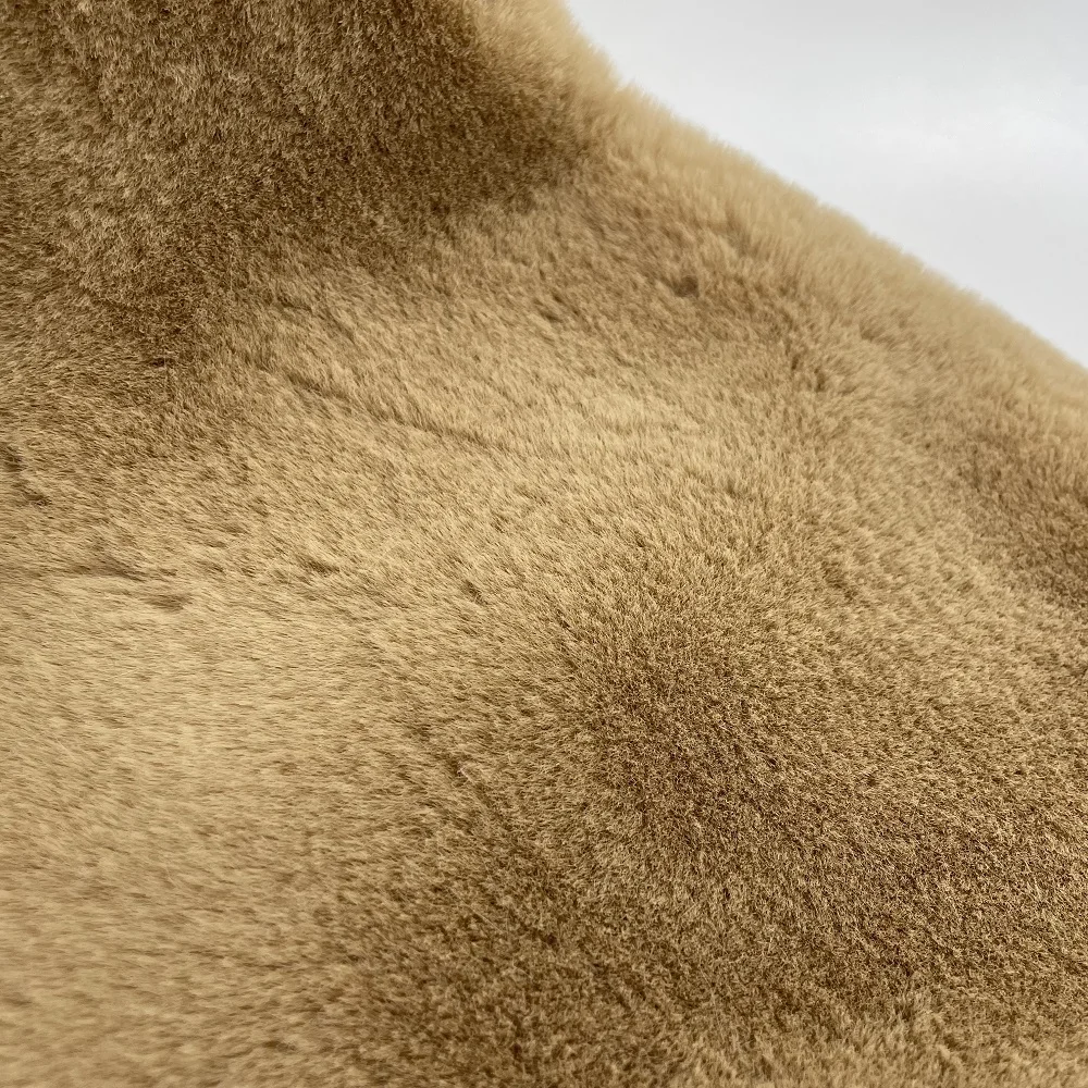 Оптовая продажа, 100% полиэстер, длинная ворсовая ткань из искусственного меха, искусственный мех кролика