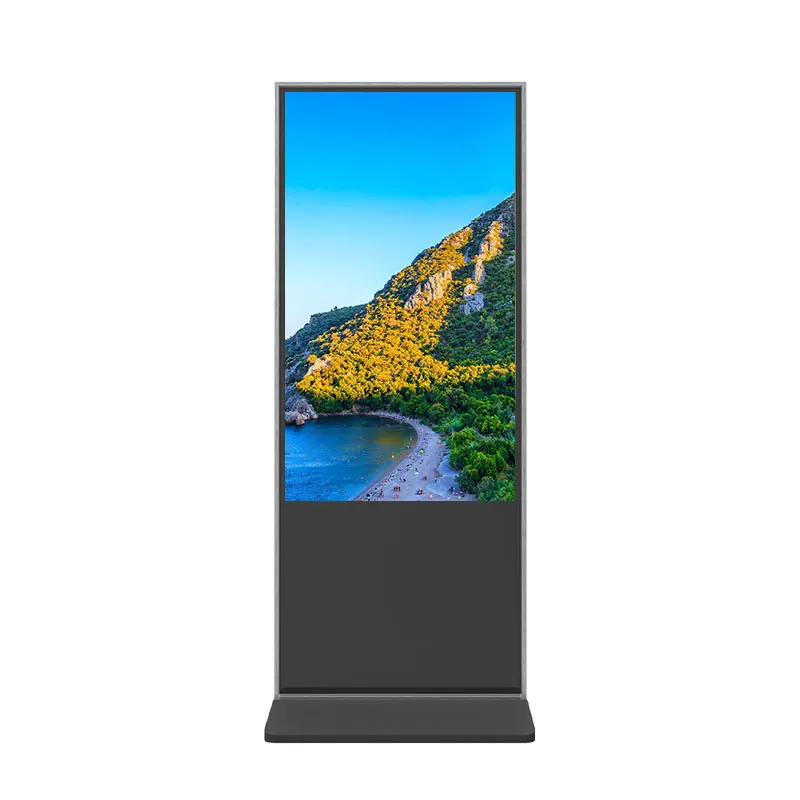 Network System Wifi  Floor Standing Digital Signage Screen Display Advertising Player Software Screen Digital Signage Display