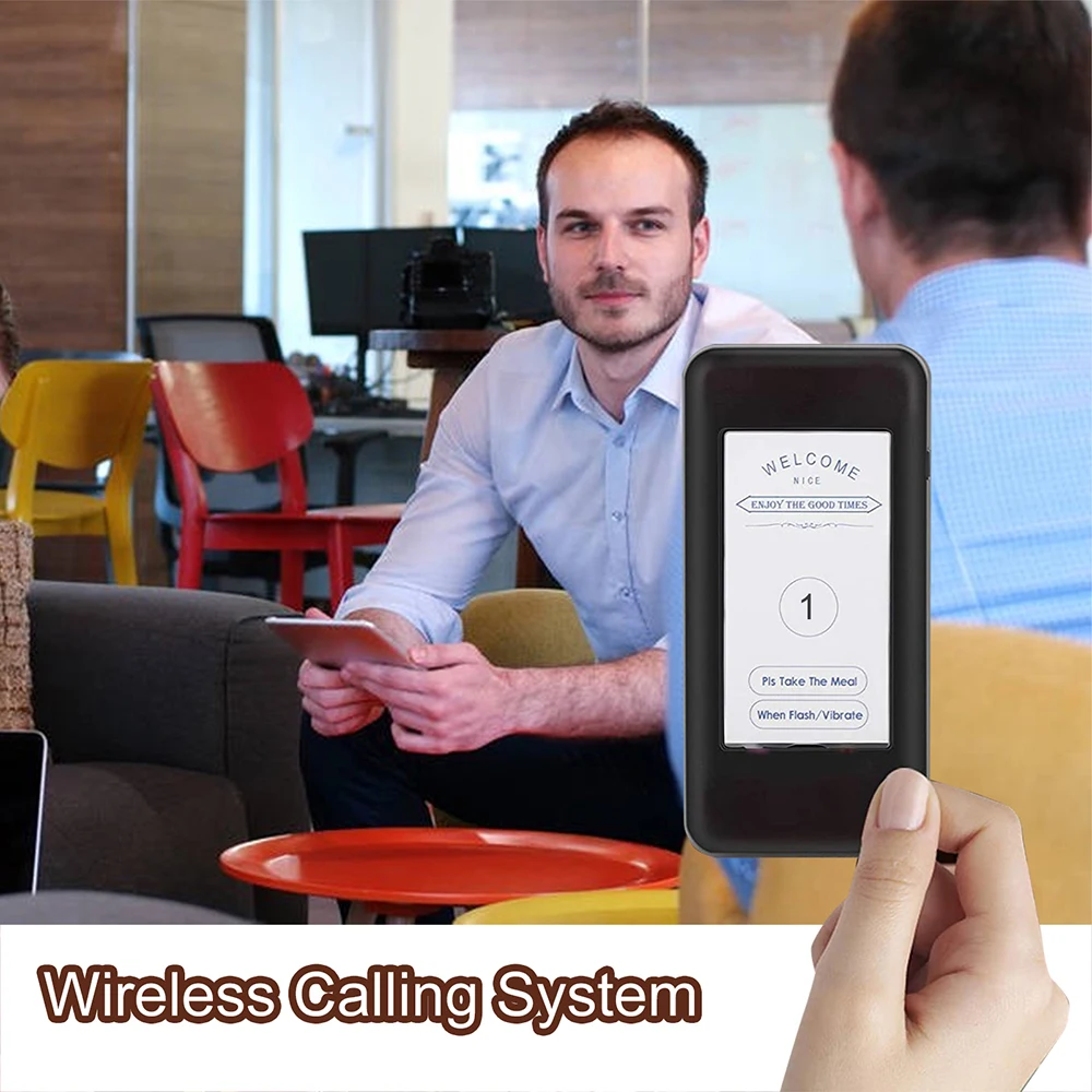 Customer Coaster System Calling Restaurant Pagers Paging Costeffective
