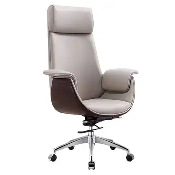 modern luxury swivel lifting chair ergonomic office chair leather
