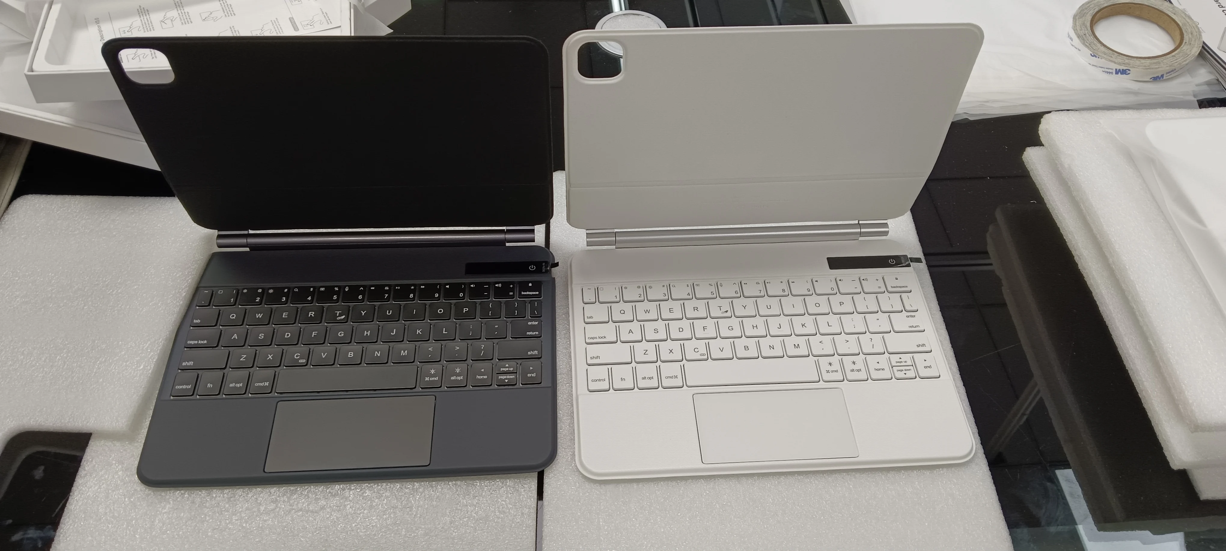 新しいシザースイッチワイヤレスキーボードタッチパッド（iPad Pro11用