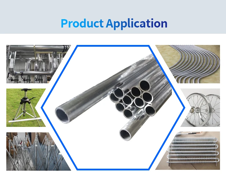 7075 T5 T6 T651 Extrusion Aluminum Tube 7075 T5 T6 T651 Extrusion Aluminum Tube