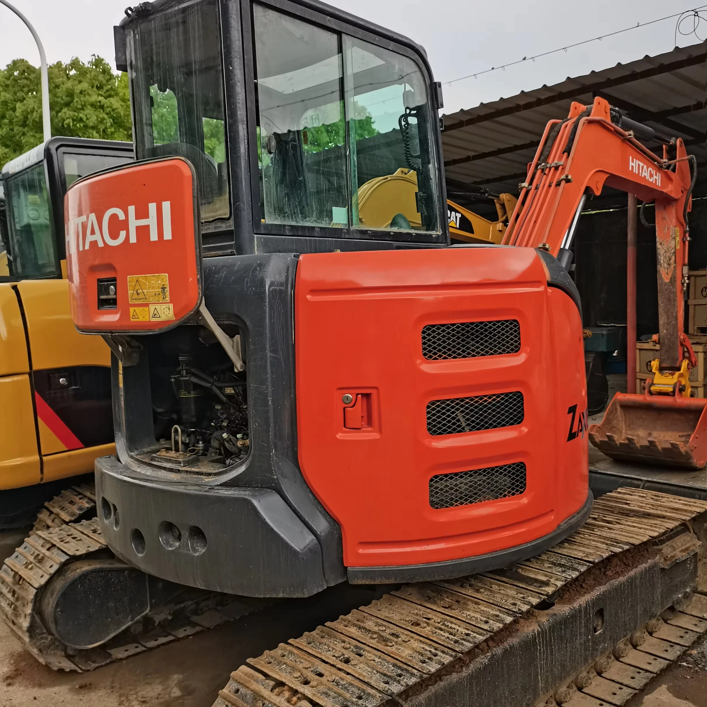 HITACHI ZX55U Japanese Original  Backhoe Loader with EMA CE EPA Certifications, with High Quality and Favorable Price