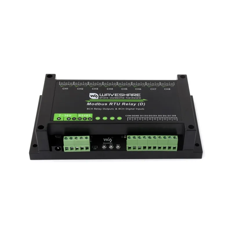 Analoges 8-Kanal Messmodul Für Industrie - Modbus RTU Mit RS485 | DIN-Schiene