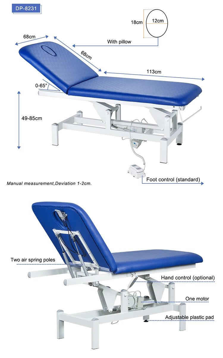 Electric Adjustable Massage Table Best Massage Portable Table For One