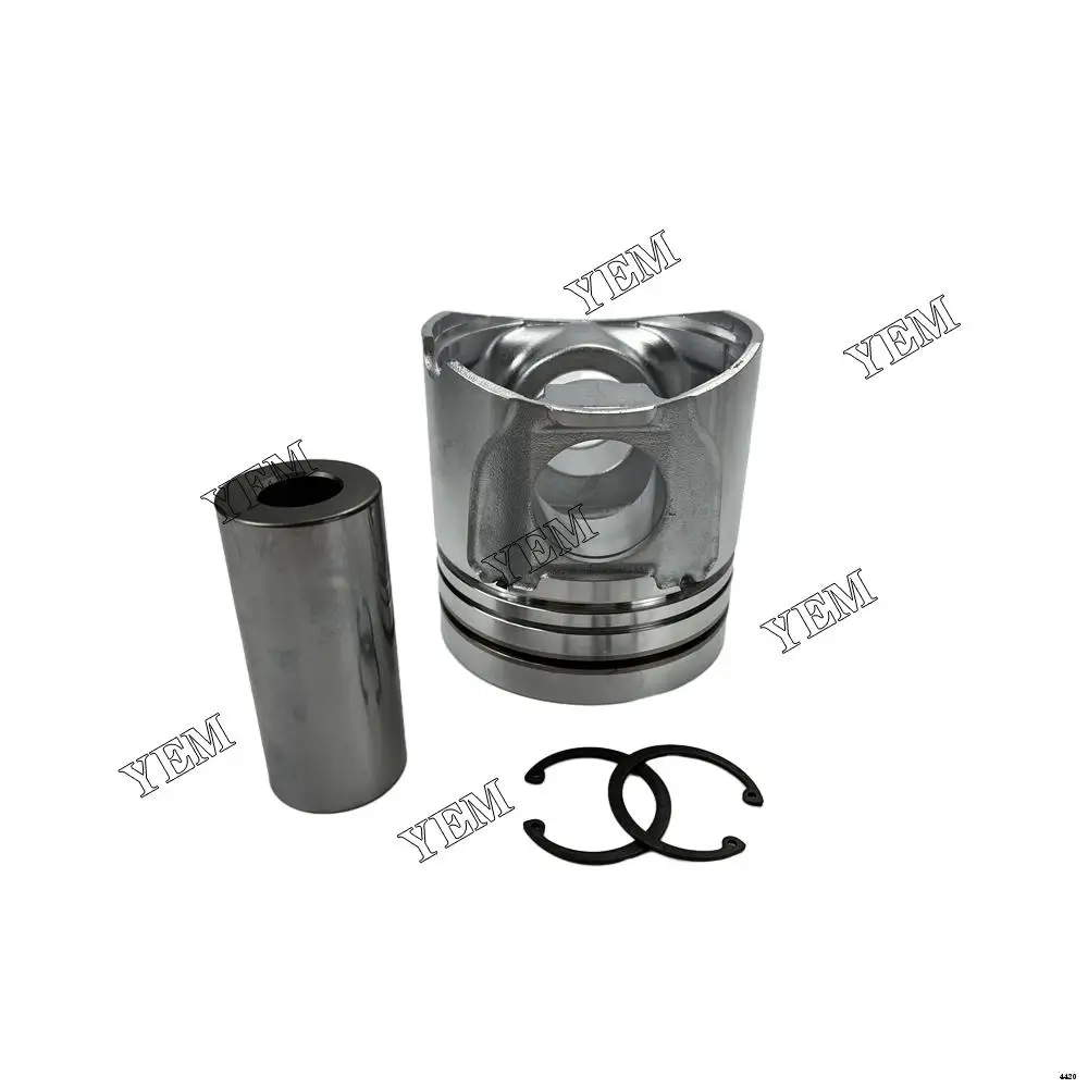Cylinder Piston Assembly With Pin Fit for Liebherr R914 Forklift Excavator Loaders
