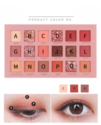 Новинка 2020, трендовые тени для век с пигментом, бархатные, градиентные, двухцветные, для ленивых, палитра теней для век, для студенческих модификаций, тени для век