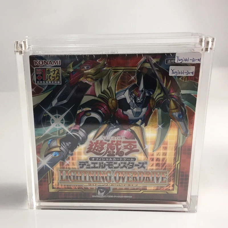 Acrylic Display Case For Pokémon / Yu-Gi-Oh! Booster Box | Clear Storage Protector