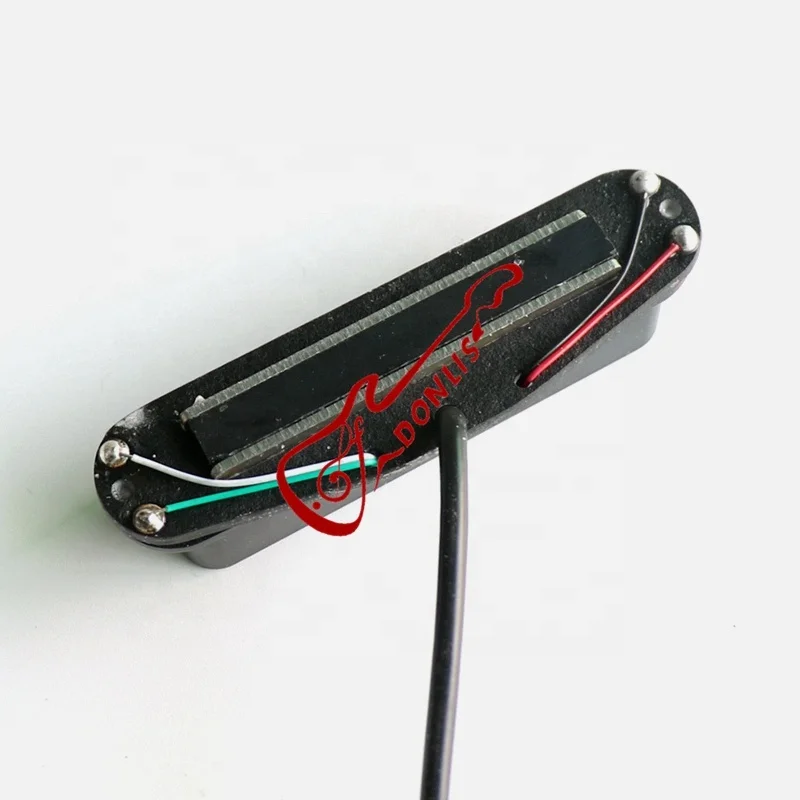 Donlis High Output Dual Coil Single Guitar Pickup With 12 Pole Piece Screws for ST Electric Guitars