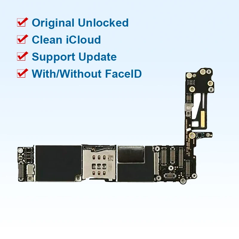 Motherboard for Iphone Board Original Unlocked Logic Board for Iphone 6 6s 6p 6s Plus 7 7p 8 8p With Without Touch Id