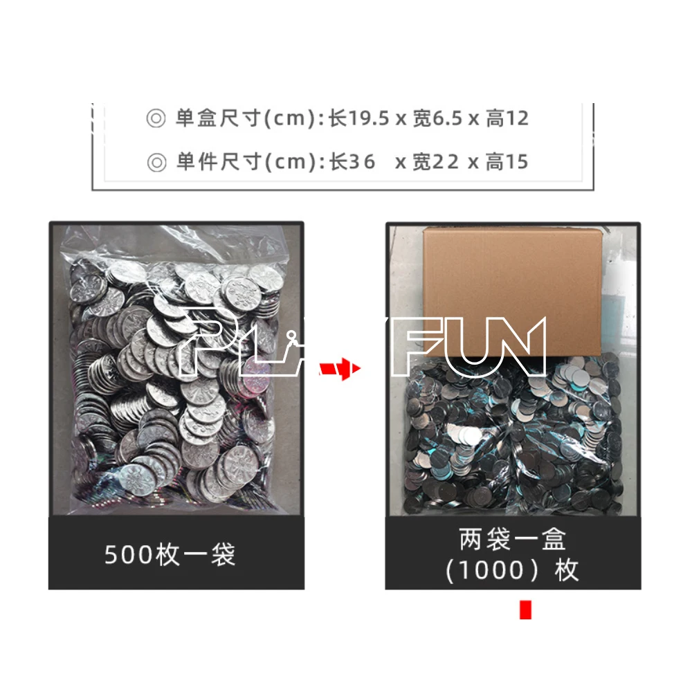 맞춤형 금속 황동 토큰 코인 맞춤형 토큰 동전 동전 게임기용