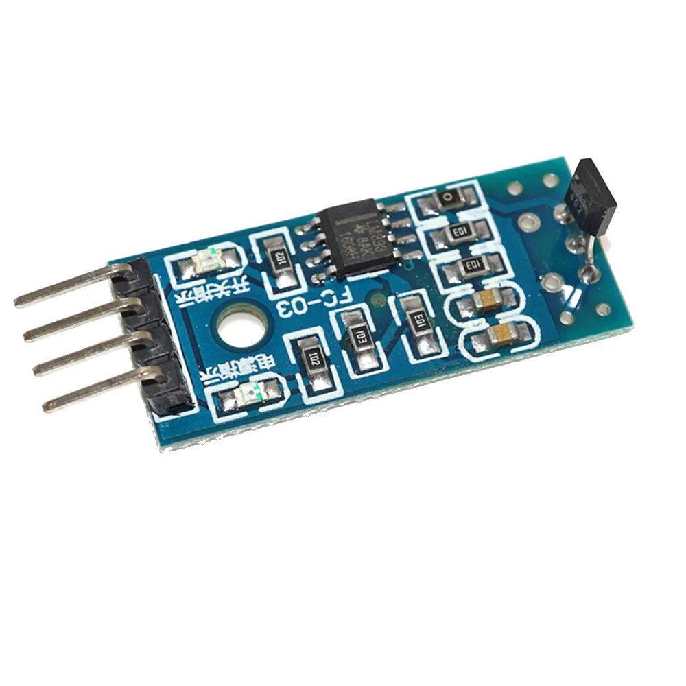 Lm393 Hall Effect Sensor Speed Measurement Counter Position Sensor 3144 ...