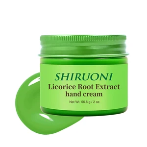 Private Label Natural Licorice Root Extract Brightening Whitening Moisturizing Nourishing Firming Vitamin C Hand and Nail Cream
