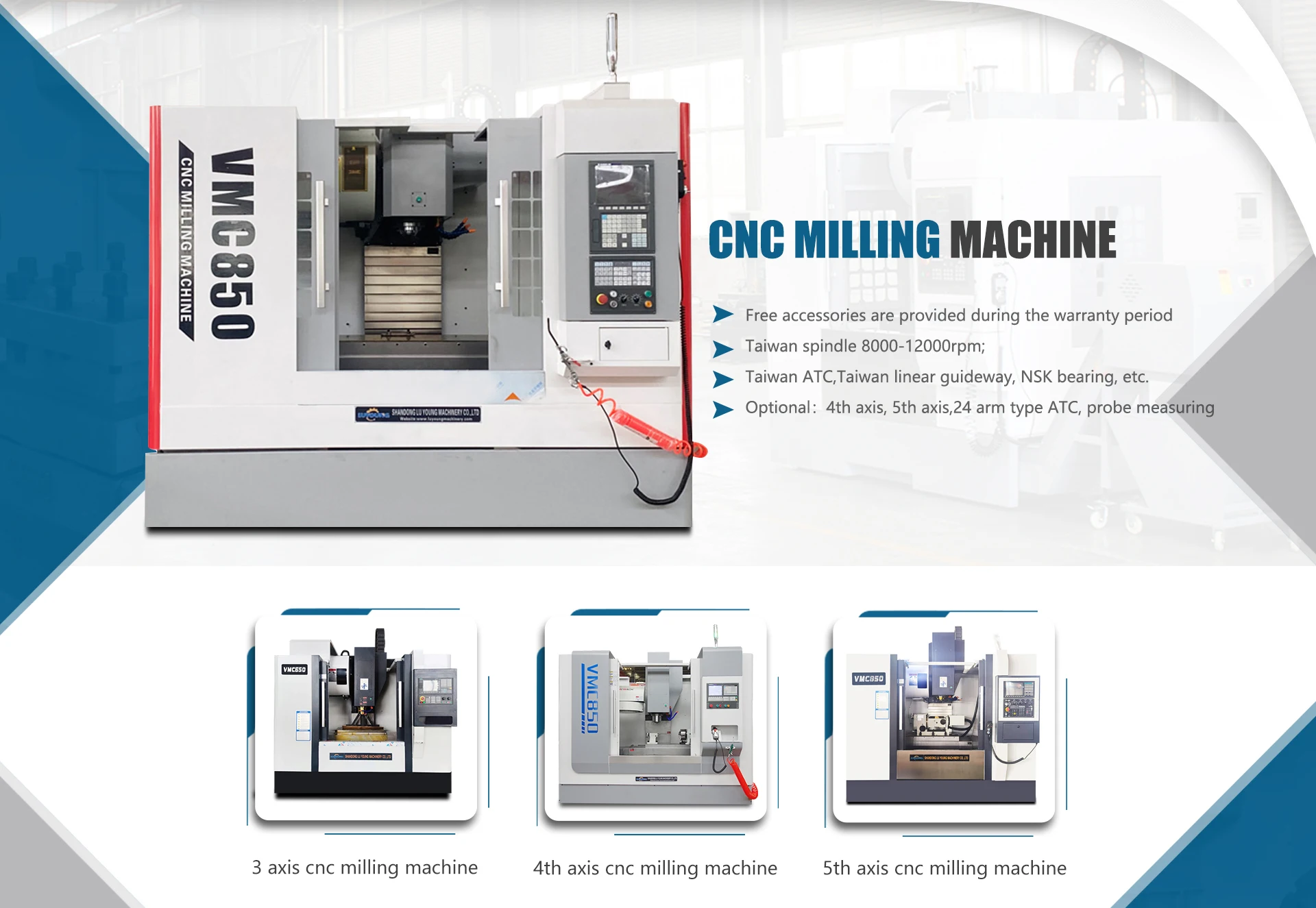 Shandong Lu Young Machinery Co., Ltd. - cnc lathe machine, cnc milling ...