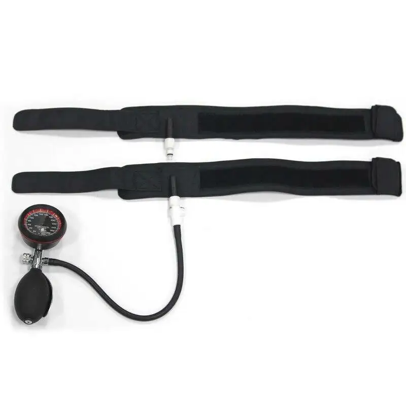 LOW MOQ LOGO Adjustable Flow Resistance Training Band Blood Restriction BFR Bands Strap Occlustion Leg Cuff BRF Belt