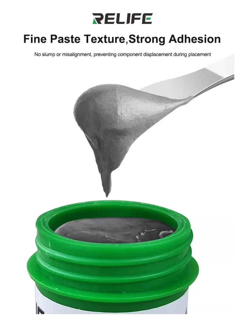 Outil d'entretien de pâte à souder sans plomb RELIFE HW32 pour assemblage SMT BGA soudure