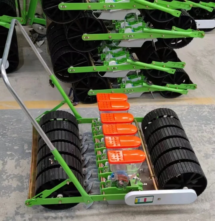 High Quality 1-6rows Hand Push Manual Vegetable Seeder/Small Seed Planter
