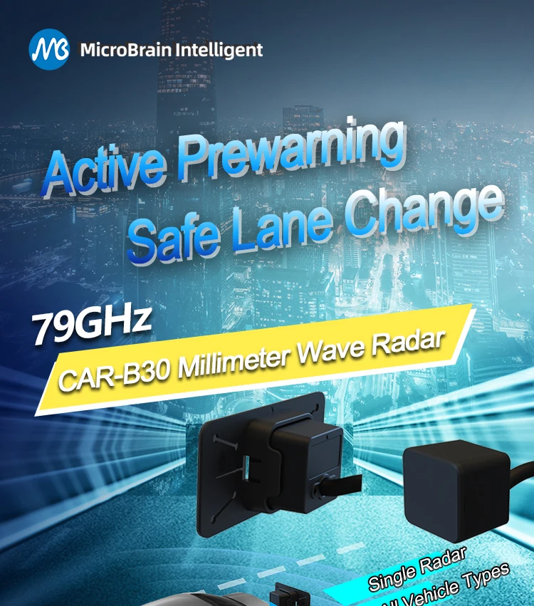 Car BSD 77ghz Millimeter Wave Radar - Anti Crash Sensor