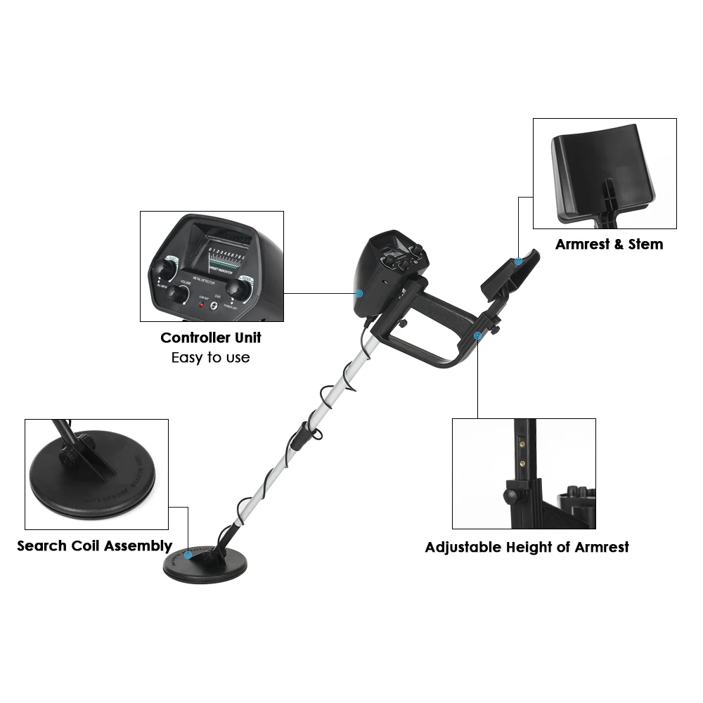 MD-4030 cheap best gold OEM underground metal detector