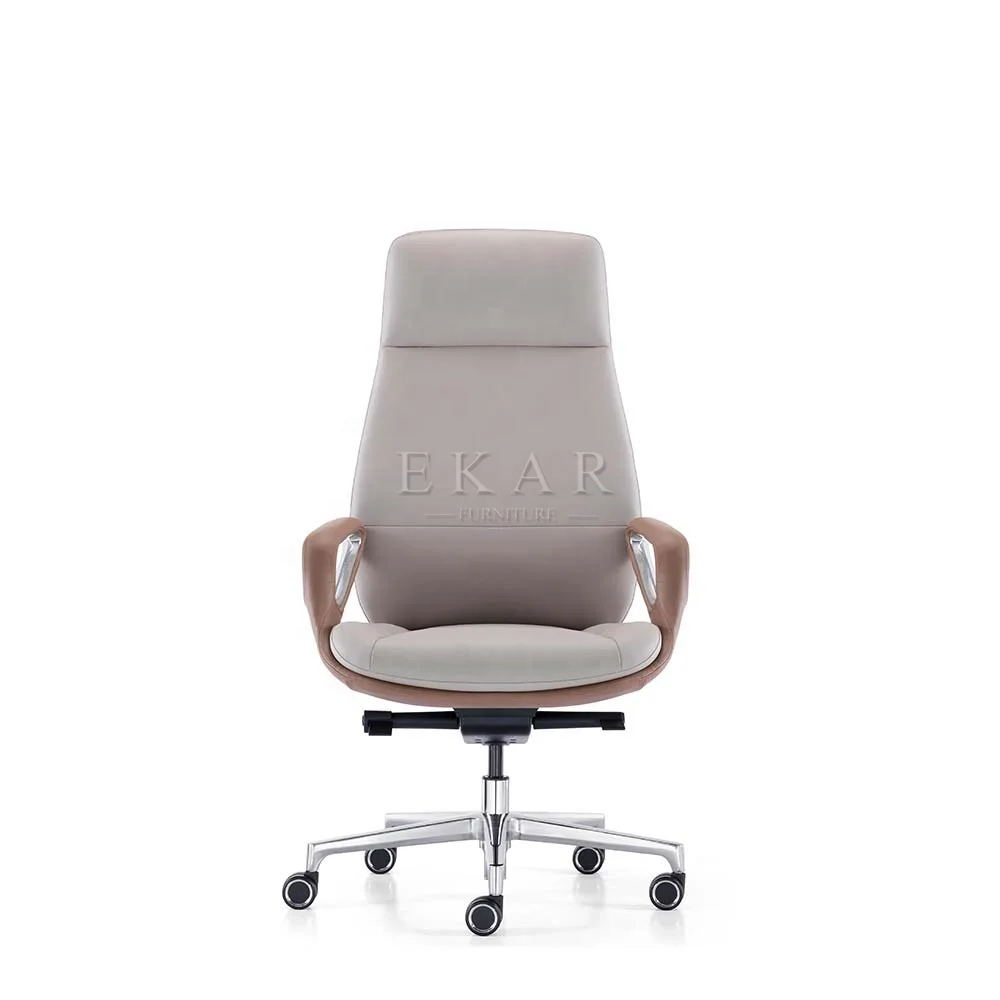 Modern Office Meeting Room Pu Leather Conference Arm Chair