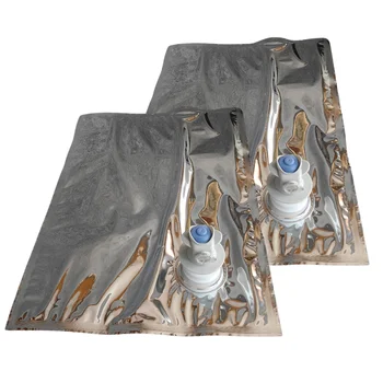 point contact valve aluminum foil box medium bag fruit juice wine packaging bag