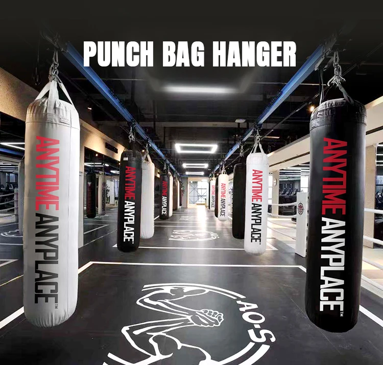 Wall Mount Sandbag Rack Boxing Heavy Bag Holder Punching Bag Hanger