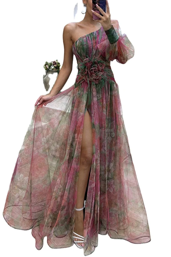 plum colored prom dresses Prom Dresses Long Satin A-Line Formal Dress for Women with Pockets Purple  Size 8 at Amazon Women's Clothing store main image 1
