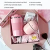 Thermos cup + humidifier + mobile holder + umbrella (pink)