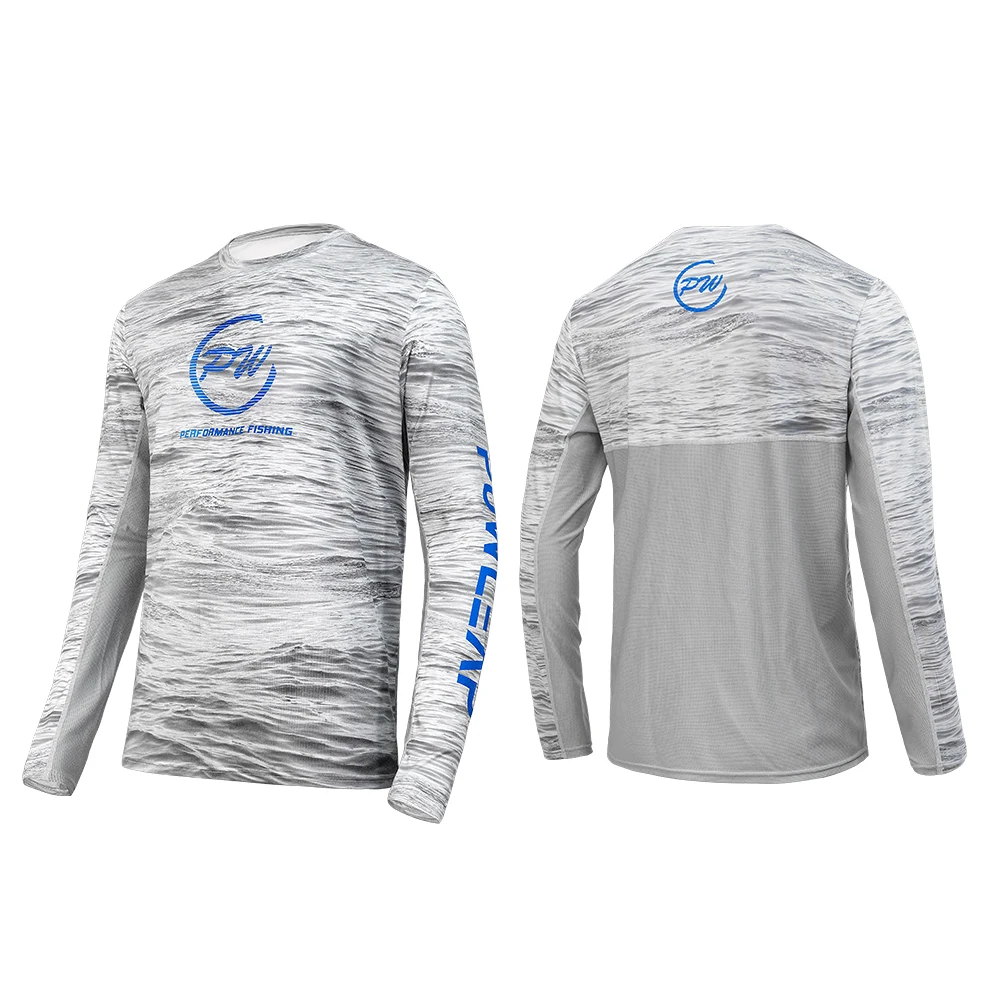 Dri Fit Custom Printed Fishing Shirts High Quality Custom Print