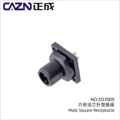 Bayonet A Type IP67 Waterproof Receptacle Plastic 2 3 4 5 6 Pin Receptacle Panel Amphenol Connector