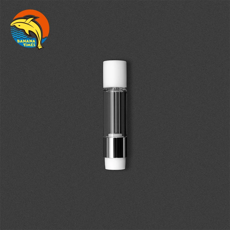 2021 new Unique design All glass cbd vaporizer cartridge lead free empty 1ml ceramic vape cartridge 510 thread