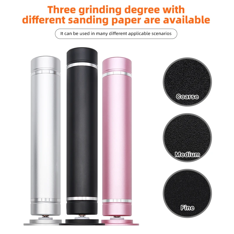 Fast Delivery 2 in 1 Rechargeable Foot Care Tool Electric Foot Grinder Pedicure Machine Rechargeable Electric Callus Remover