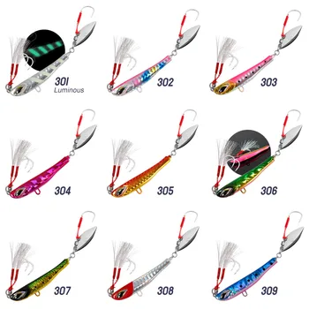 Casting Fishing Jig 40g Long Casting Fishing Jig Lure Spinner Bait Jigging Lure – Metal Jig – view 3