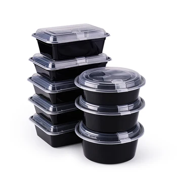 Ventilated Takeaway Packing Box Thickened Lunch Box with Lid Plastic Fast Food Container Disposable Food Container with Buckle
