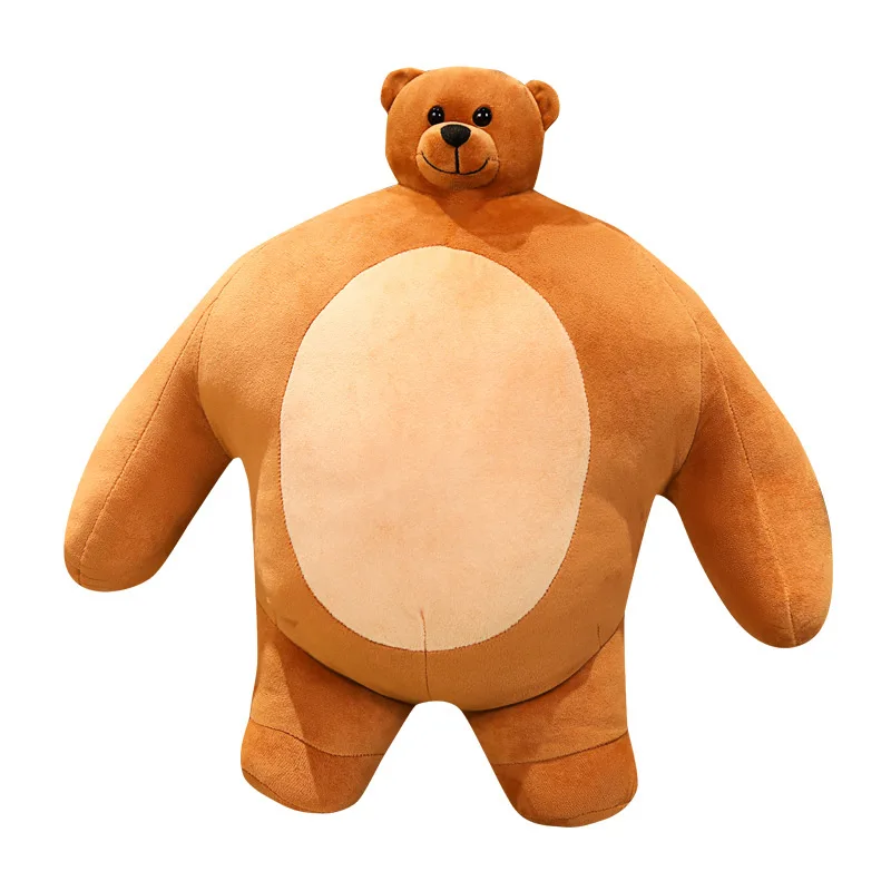 teddy bear with huge body and small head